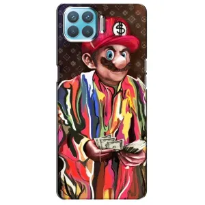 Бренднові Чохли для Oppo F17 Pro - (PREMIUMPrint) (Mario LV)