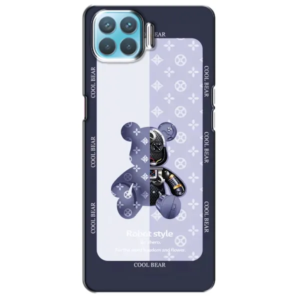 Чохол з принтом «Медведик LV» для OPPO F17 Pro