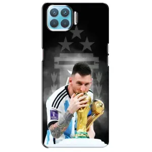 Чохли для Oppo F17 Pro (Leo чемпіон) (AlphaPrint) (Мессі Чемпіон)