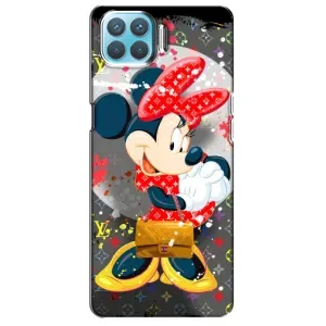 Чохол Disney Mouse Oppo F17 Pro (PREMIUMPrint) (Minni з бантіком)