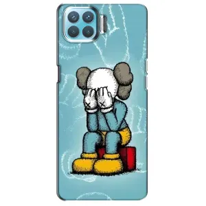 Чохли для Oppo F17 Pro - Bearbrick Louis Vuitton (PREMIUMPrint) (Плач Bearbrick)