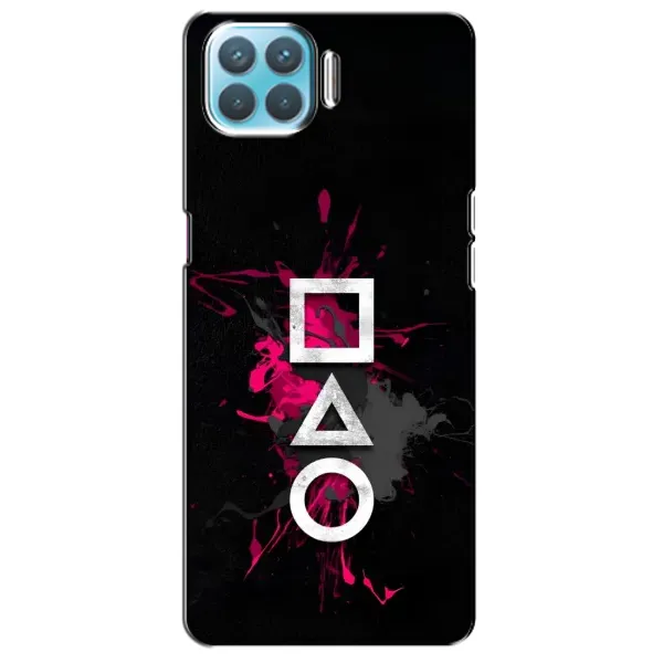 Чехол с принтом «Символы Игра кальмара» для OPPO F17 Pro Чехол с принтом «Символы Игра кальмара» для OPPO F17 Pro