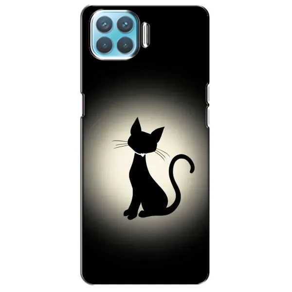 Чехол с принтом «Силуэт котика» для OPPO F17 Pro Чехол с принтом «Силуэт котика» для OPPO F17 Pro