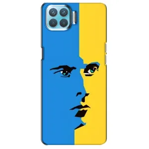 Украинские Чехлы для Oppo F17 Pro с картинкой УПА (AlphaPrint) (Степан Бандера)