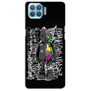 Чохли для Oppo F17 Pro - Bearbrick Louis Vuitton (PREMIUMPrint) (Стиль Bearbrick)