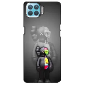 Чохли для Oppo F17 Pro - Bearbrick Louis Vuitton (PREMIUMPrint) (Тіло Bearbrick)