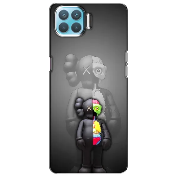 Чехол с принтом «Тело Bearbrick» для OPPO F17 Pro