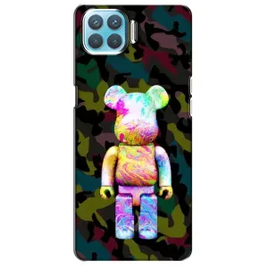 Чохли для Oppo F17 Pro - Bearbrick Louis Vuitton (PREMIUMPrint) (Яскравий Bearbrick)