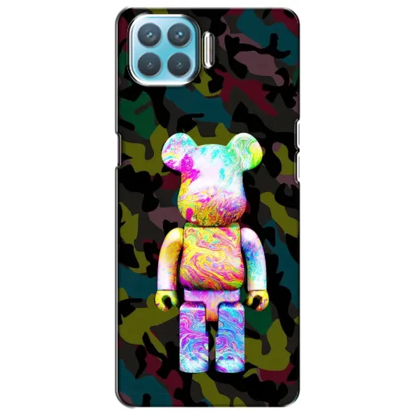 Чехол с принтом «Яркий Bearbrick» для OPPO F17 Pro