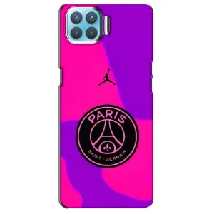 Чохли PSG для Oppo F17 Pro (AlphaPrint) (яскравий ПСЖ)