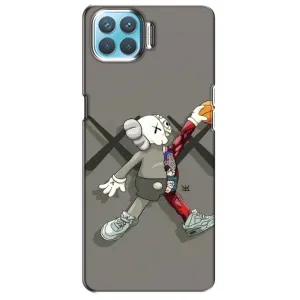 Чехлы для Oppo F17 - Bearbrick Louis Vuitton (PREMIUMPrint) (Беарбрик Джордан)