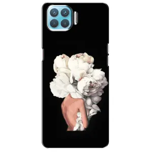 Чехлы (ART) Цветы на Oppo F17 (VPrint)