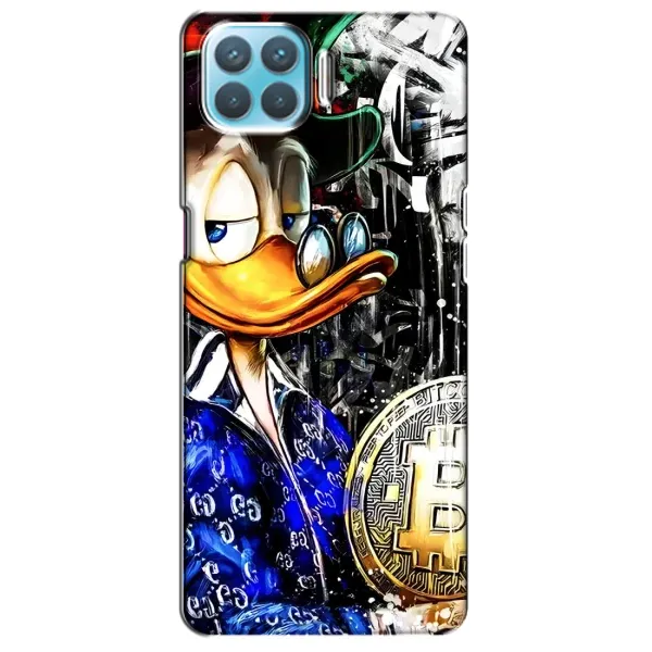 Чохол з принтом «Біткойн Скрудж» для OPPO F17