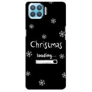 Рождественские, Праздничные Чехлы для Оппо Ф17 (Christmas loading)