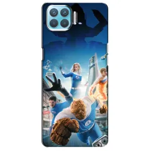 Чехол с принтом Фантастическая четверка для Oppo F17 (Герои Фантастическая Четверка)