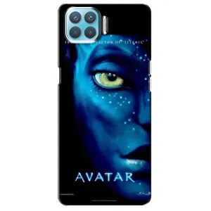 Чехлы с фильма АВАТАР для Oppo F17 (AlphaPrint) (глаз Аватара)