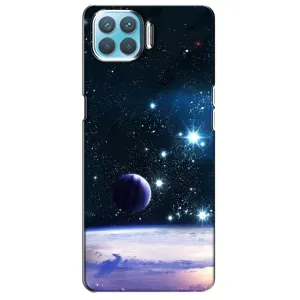 Космические Чехлы для Оппо Ф17 (VPrint) (Космический вид)