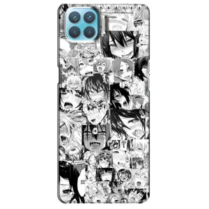 Анимешный чехол для Oppo F17 (Ahegao manga)