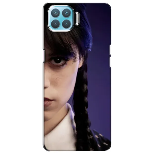 Чохол з принтом «Загадковий погляд Венздей» для OPPO F17