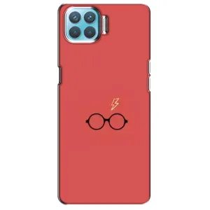 Чехлы с Гарри Поттером для Oppo F17 (AlphaPrint) (шрам и очки)