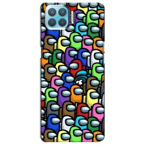 Чехол Амонг Ас для Oppo F17 (AlphaPrint) (Убит)