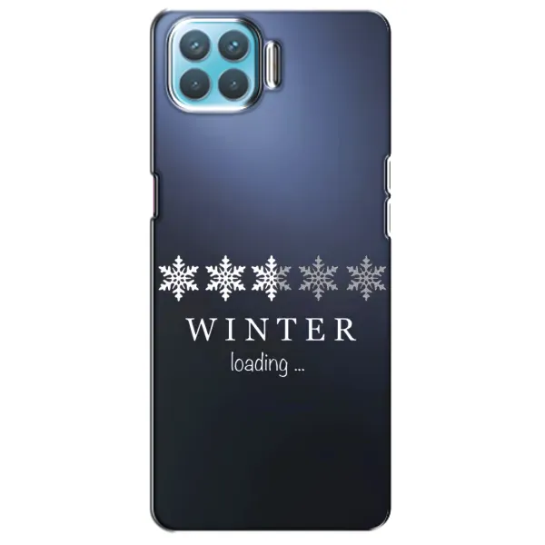 Чохол з принтом «Winter loading» для OPPO F17