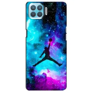 Чехлы для Oppo F17 - с картинкой JORDAN (AlphaPrint) (Яркий Джордан)