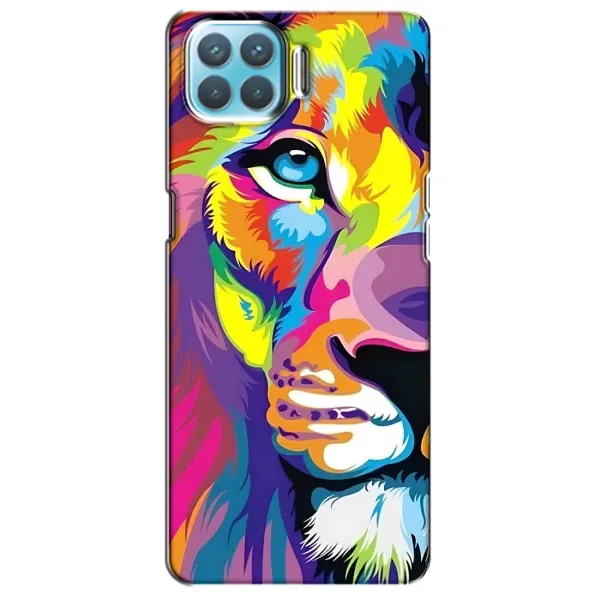 Чехол с принтом «Яркий Лев» для OPPO F17 Чехол с принтом «Яркий Лев» для OPPO F17