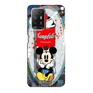 Чехол Disney Mouse Oppo F19 Pro Plus 5G (PREMIUMPrint) (Американский Маус)
