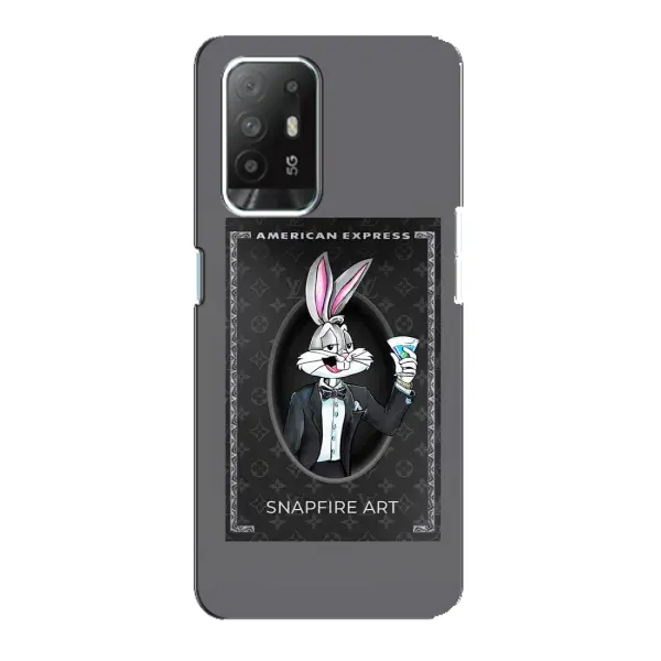 Чехол с принтом «Бакс Бани LV» для OPPO F19 Pro Plus 5G