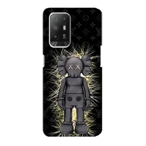 Чехлы для Oppo F19 Pro Plus 5G - Bearbrick Louis Vuitton (PREMIUMPrint) (Bearbrick LV)