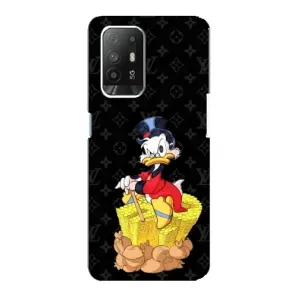 Чехлы для Oppo F19 Pro Plus 5G - Скрудж МакДак Louis Vuitton (PREMIUMPrint) (Богатство Макдака)