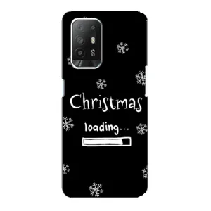 Рождественские, Праздничные Чехлы для Оппо Ф19 Про Плюс (Christmas loading)
