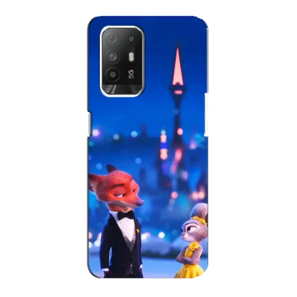 Чехол с принтом «Романтический вечер Зверополис» для OPPO F19 Pro Plus 5G Чехол с принтом «Романтический вечер Зверополис» для OPPO F19 Pro Plus 5G