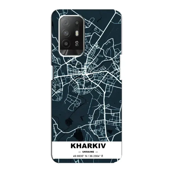 Чехол с принтом «Харьков» для OPPO F19 Pro Plus 5G