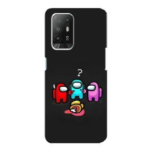Чехол Амонг Ас для Oppo F19 Pro Plus 5G (AlphaPrint)