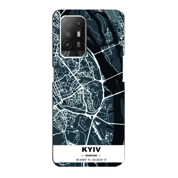 Чехол с принтом «Киев» для OPPO F19 Pro Plus 5G
