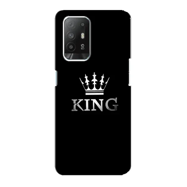 Чехол с принтом «KING» для OPPO F19 Pro Plus 5G Чехол с принтом «KING» для OPPO F19 Pro Plus 5G