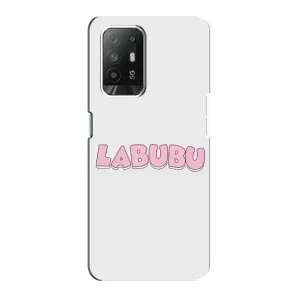 Чехол с Лабубу на Oppo F19 Pro Plus 5G (Лого Лабубу)