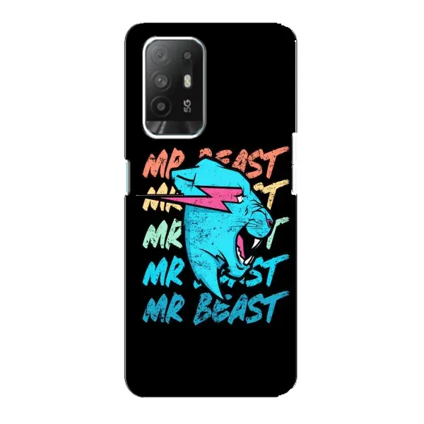 Чехол с принтом «logo Mr beast» для OPPO F19 Pro Plus 5G