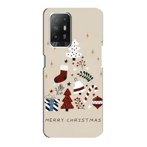 Рождественские, Праздничные Чехлы для Оппо Ф19 Про Плюс (Merry Christmas)