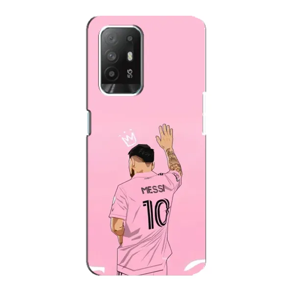 Чехол с принтом «Месси Маями» для OPPO F19 Pro Plus 5G Чехол с принтом «Месси Маями» для OPPO F19 Pro Plus 5G