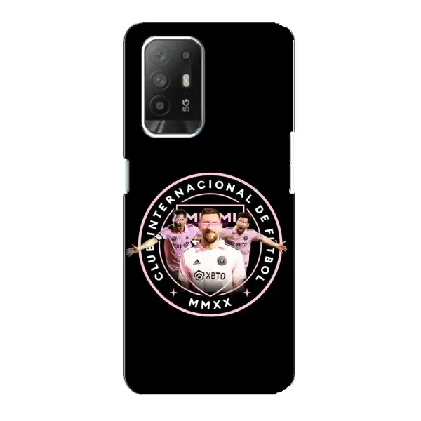 Чехол с принтом «Месси в лого» для OPPO F19 Pro Plus 5G Чехол с принтом «Месси в лого» для OPPO F19 Pro Plus 5G