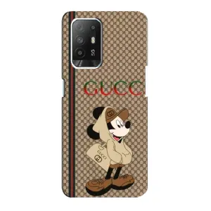 Чехлы ГУЧЧИ для Оппо Ф19 Про Плюс (AlphaPrint) (Mickey GUCCI)