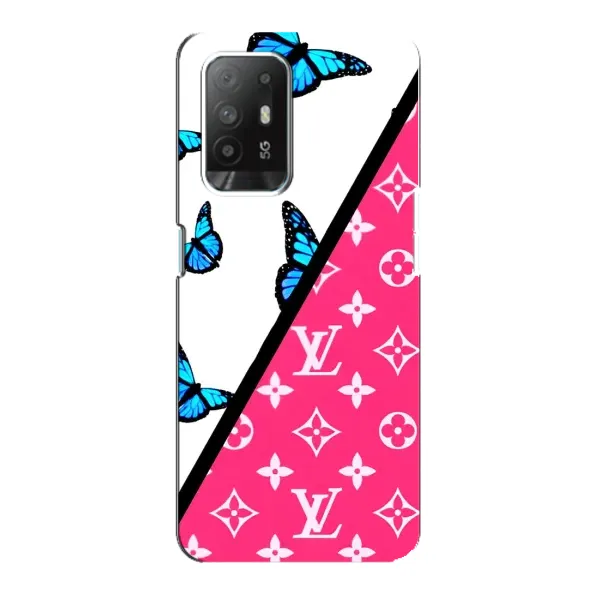 Чехол с принтом «Мода LV» для OPPO F19 Pro Plus 5G