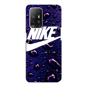 Чехол для Oppo F19 Pro Plus 5G - с принтом Найк (AlphaPrint) (Найк принт)