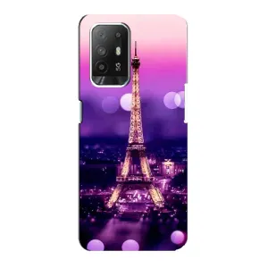 Чехол Эйфелева Башня для Oppo F19 Pro Plus 5G - (AlphaPrint)