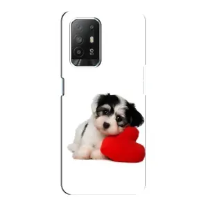 Чехлы с собаками для Oppo F19 Pro Plus 5G (VPrint) (Песик)