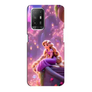 Чохол Рапунцель для Oppo F19 Pro Plus 5G (Рапунцель у замку)