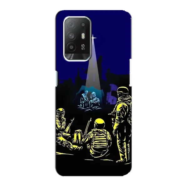 Чохол з принтом «Різдво в Україні» для OPPO F19 Pro Plus 5G